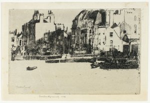 Palacios de Chelsea (Versión en blanco y negro) de Theodore Roussel