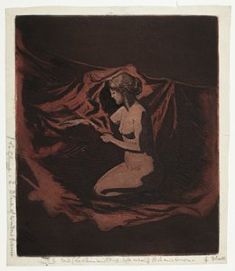 Resplandor de brasas de Theodore Roussel