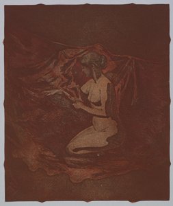 Resplandor de brasas de Theodore Roussel