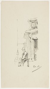 Figura y puerta de Theodore Roussel