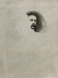 Retrato de Basil Gotto (versión en blanco y negro)