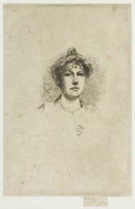Retrato de la Señorita Edith Austin de Theodore Roussel