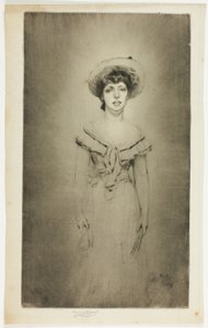 Retrato de la señorita Hetty Pettigrew de Theodore Roussel