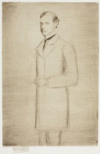 Retrato de Walter Dowdeswell, Esq. de Theodore Roussel