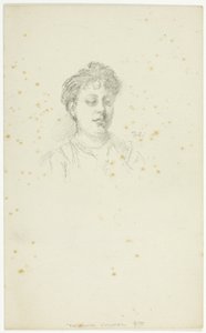 Boceto de Edith Austin de Theodore Roussel
