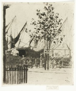 La esquina de Luna Street, Chelsea Embankment
