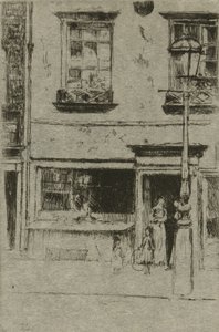 La pequeña tienda de pescado, Chelsea Embankment