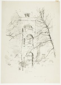 Invierno, Una Casa en Green Park de Theodore Roussel