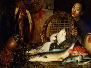 El pescadero chino de Theodore Wores