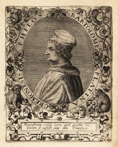 Bartolomeo Sacchi, escritor renacentista italiano de Theodore de Bry