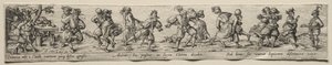 Danza de campesinos de Theodore de Bry