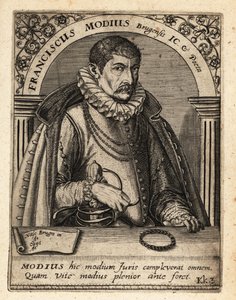 Francois Modius, jurista y humanista flamenco de Theodore de Bry