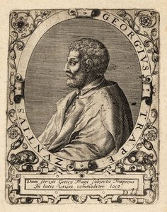 George de Trebisonda, filósofo griego de Theodore de Bry