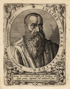 Giulio Cesare della Scala, erudito italiano de Theodore de Bry