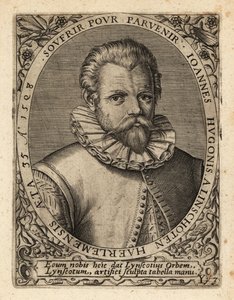 Jan Huyghen van Linschoten, comerciante protestante holandés de Theodore de Bry
