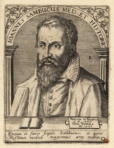 Janos Zsamboky, erudito humanista húngaro de Theodore de Bry