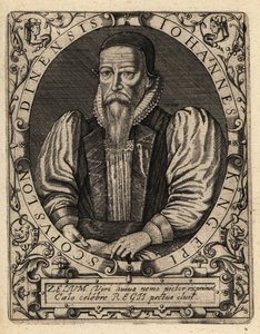 John King, fallecido en 1621, Obispo de Londres de Theodore de Bry