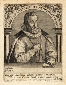 Karl von Utenhove, erudito y poeta flamenco de Theodore de Bry