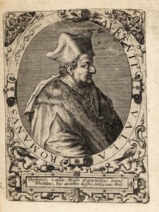 Lorenzo Valla, c1407-1457, humanista italiano de Theodore de Bry