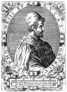 Lucas Gaurico, astrónomo, astrólogo y matemático italiano, siglo XVI de Theodore de Bry