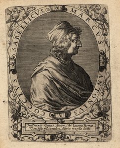 Marcus Antonius Coccius Sabellicus, erudito italiano de Theodore de Bry