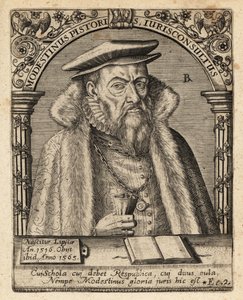 Modestinus Pistoris de Theodore de Bry