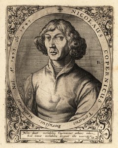 Nicolaus Copernicus, polímata de la era del Renacimiento de Theodore de Bry