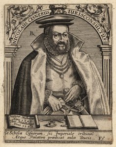 Nikolaus Cisnerus de Theodore de Bry