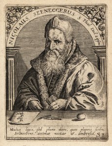 Nikolaus Selnecker de Theodore de Bry