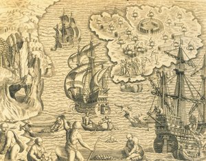 Islas Perlas de Theodore de Bry