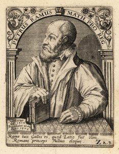 Petrus Ramus, humanista francés de Theodore de Bry