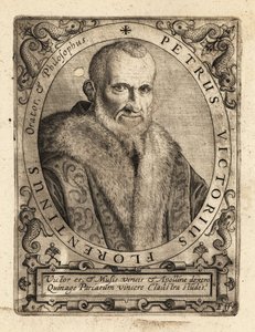Piero Vettori, escritor italiano de Theodore de Bry
