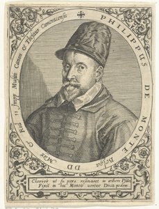 Retrato del compositor Philippe de Monte (1521-1603)