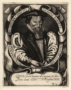 Robert Abbot, Obispo de Salisbury de Theodore de Bry