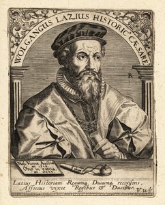 Wolfgang Laz, cartógrafo e historiador austriaco de Theodore de Bry