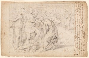 Ulises recibe el Homenaje de las Siervas Leales de Theodore van Thulden
