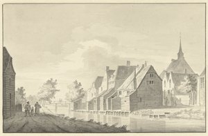 El pueblo de Molenaarsgraaf de Theodorus Cornelis Schutter
