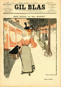Portada de “Gil Blas” de Théophile Alexandre Steinlen