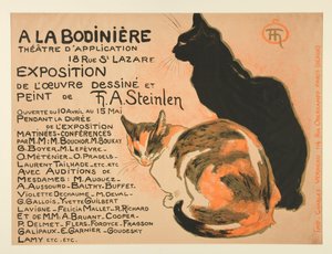 Ausstellung des gezeichneten und gemalten Werks von T. A. Steinlen de Théophile Alexandre Steinlen