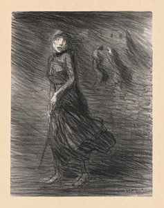 En la calle (Dans la Rue) de Théophile Alexandre Steinlen