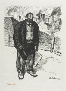 El trabajador honrado de Théophile Alexandre Steinlen