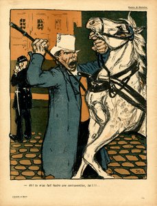 El Plato de Mantequilla, Satírico en Colores de Théophile Alexandre Steinlen