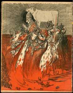 El Plato de Mantequilla, número 47, Satírico en Colores de Théophile Alexandre Steinlen