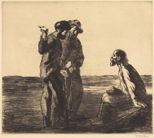 Tres compañeros de Théophile Alexandre Steinlen