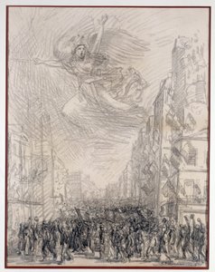 Victoria o Marsellesa (alegoría) de Théophile Alexandre Steinlen