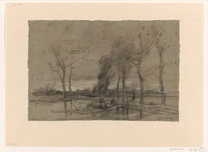 Paisaje otoñal de Theophile de Bock