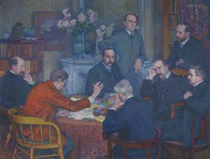 Una lectura de Emile Verhaeren de Théo van Rysselberghe