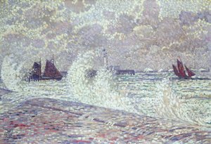 El mar durante el equinoccio, Boulogne-sur-Mer, 1900
