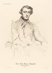Alexis Charles Henry de Tocqueville de Théodore Chassériau
