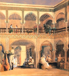 Bazar en Orleans, 1840s de Théodore Chassériau